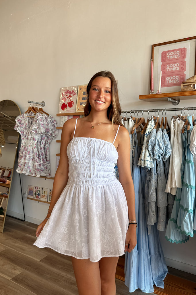 White Embroidered Dress, Pixelated Boutique, Women's Clothing, Women's Jewelry and Gifts, Online Shopping for Women, Latest Fashion Trends 2024, Virginia Beach Clothing Stores, Rush Dresses for Sorority Events, Graduation Dresses for 2024, Clothing Stores in Virginia Beach, Aesthetic Fashion Trends, East Coast Fashion Styles, Summer 2024 Fashion Trends, Sustainable Women's Clothing, Unique Gift Ideas for Women