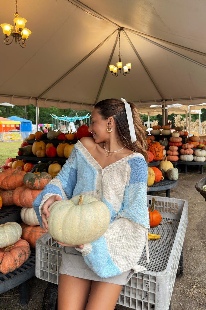 Blue colorblock cardigan, Pixelated Boutique, Women's Clothing, Women's Jewelry and Gifts, Online Shopping for Women, Latest Fashion Trends 2024, Virginia Beach Clothing Stores, Homecoming Dresses, Fall/Winter 2024, Clothing Stores in Virginia Beach, Aesthetic Fashion Trends, East Coast Fashion Styles, Fall 2024 Fashion Trends, Holiday Styles, Sustainable Women's Clothing, Cozy styles, Unique Gift Ideas for Women
