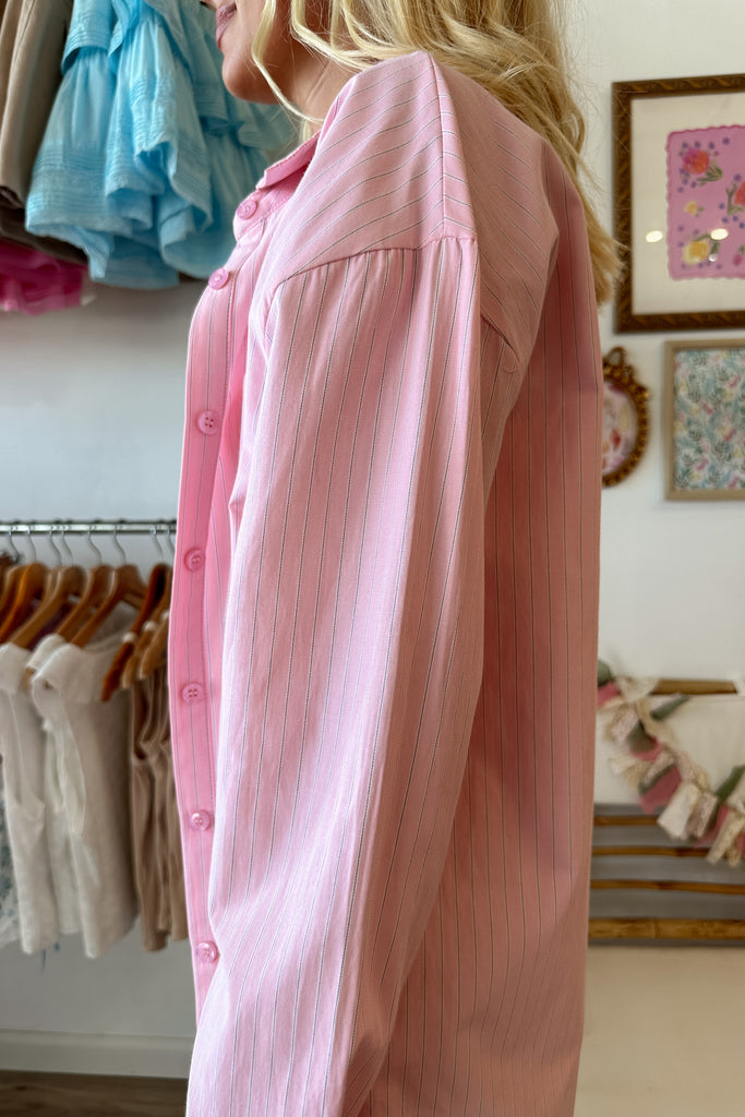 Pink Button Up Shirt, Pixelated Boutique, Women's Clothing, Women's Jewelry and Gifts, Online Shopping for Women, Latest Fashion Trends 2024, Virginia Beach Clothing Stores, Rush Dresses for Sorority Events, Graduation Dresses for 2024, Clothing Stores in Virginia Beach, Aesthetic Fashion Trends, East Coast Fashion Styles, Summer 2024 Fashion Trends, Sustainable Women's Clothing, Unique Gift Ideas for Women