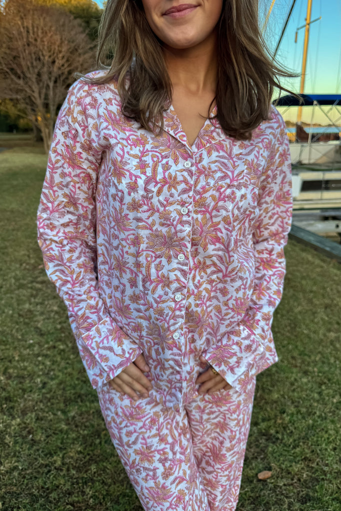 Cotton floral pajama set, Pixelated Boutique, Women's Clothing, Women's Jewelry and Gifts, Online Shopping for Women, Latest Fashion Trends 2024, Virginia Beach Clothing Stores, Homecoming Dresses, Fall/Winter 2024, Clothing Stores in Virginia Beach, Aesthetic Fashion Trends, East Coast Fashion Styles, Fall 2024 Fashion Trends, Holiday Styles, Sustainable Women's Clothing, Cozy styles, Unique Gift Ideas for Women